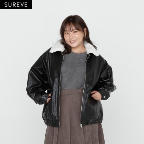 レディース　シャギーニットプルオーバー (SUREVE）