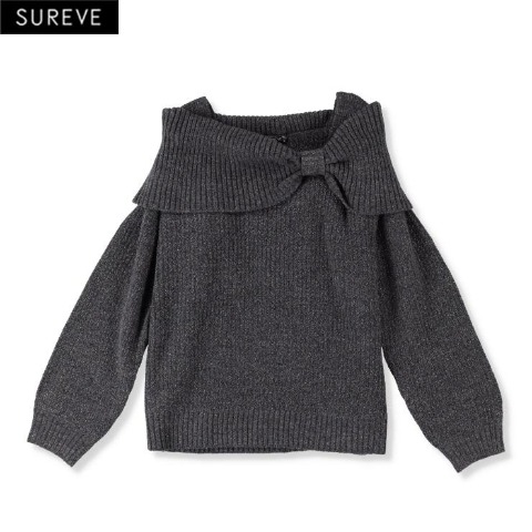 レディース　オフショルニットプルオーバー（SUREVE）