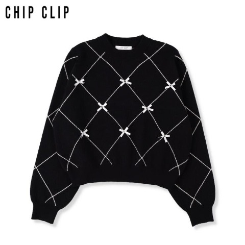 レディース　ニットプルオーバー（CHIP CLIP）