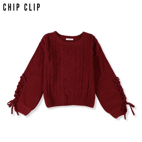 レディース　ニットプルオーバー（CHIP CLIP）