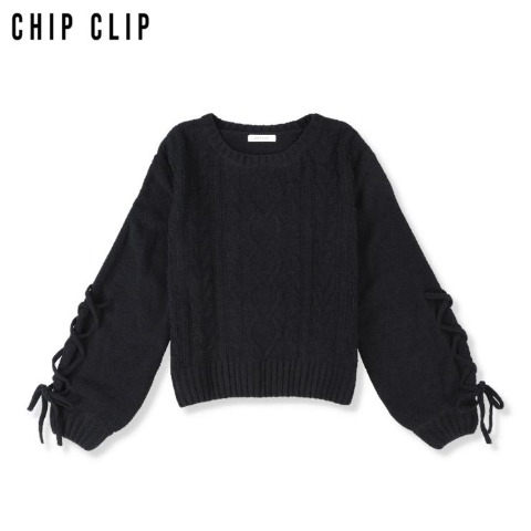 レディース　ニットプルオーバー（CHIP CLIP）