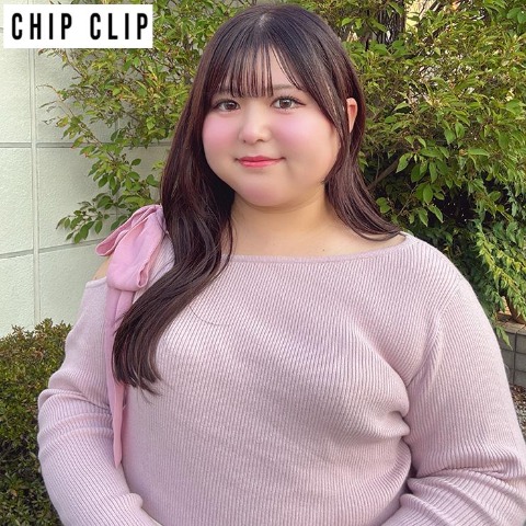 レディース　ワンショルニットプルオーバー（れいぼん×CHIP CLIP）