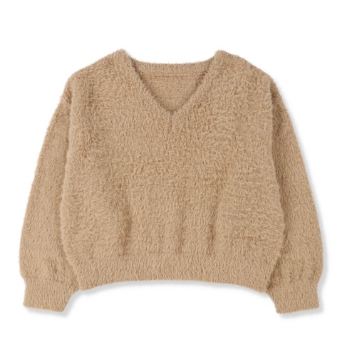 レディース　Vネックニットプルオーバー（SUREVE）