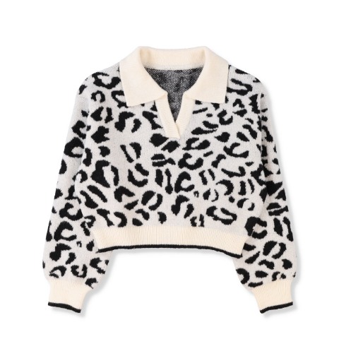 レディース　スキッパーニットプルオーバー（SUREVE）