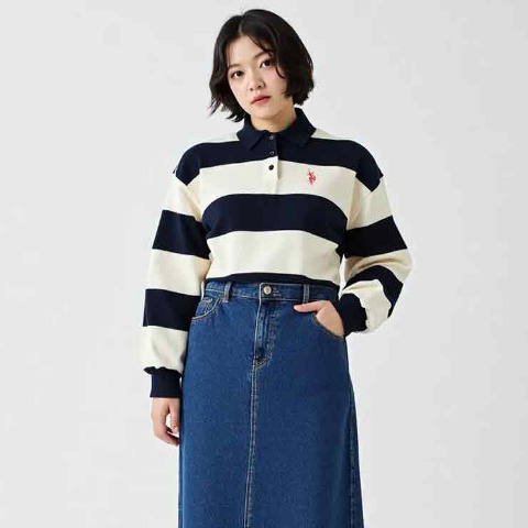 レディース　ニットプルオーバー（U.S. POLO ASSN.）