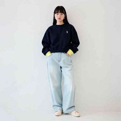 レディース　ニットプルオーバー（U.S. POLO ASSN.）