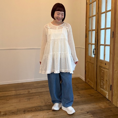 レディース　ニットプルオーバー（Denifits×ごりちゃん）