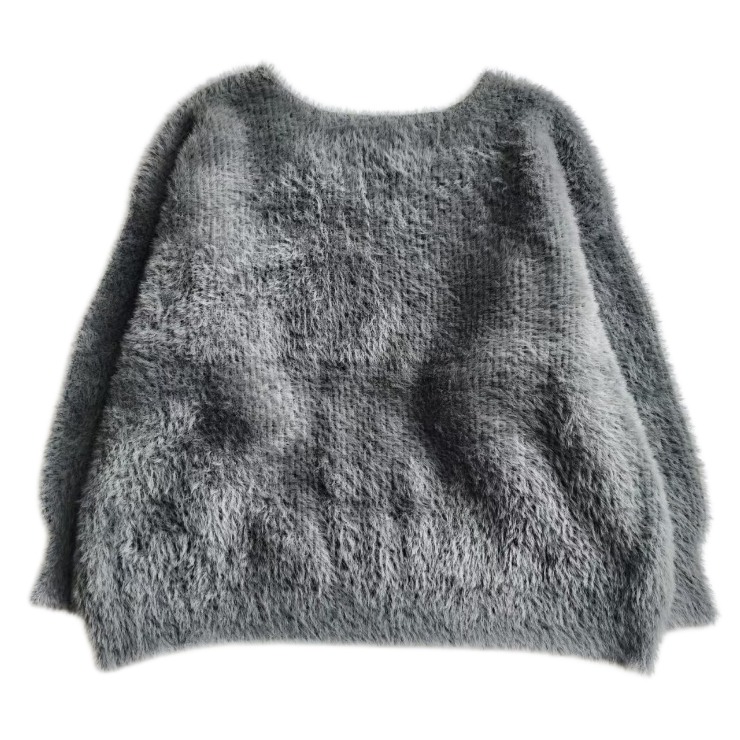 【美品】Heve グレー ペダルニット レディース【3L・4L】 ニットプルオーバー（SUREVE） | アベイル