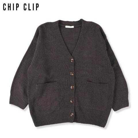 レディース　ニットカーディガン（CHIP CLIP）