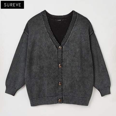 レディース　ニットカーディガン (SUREVE）