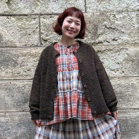 レディース　ニットカーディガン（ごりちゃん×Denifits）