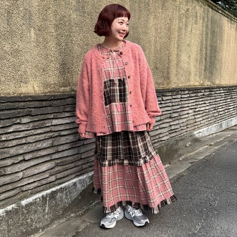 レディース　ニットカーディガン（ごりちゃん×Denifits）