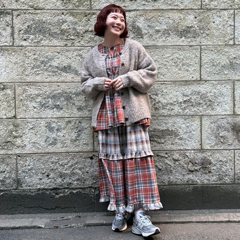 レディース　ニットカーディガン（ごりちゃん×Denifits）