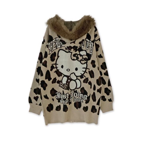 レディース　ジップパーカ（ハローキティ）