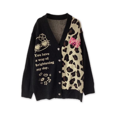 レディース　ニットカーディガン（ハローキティ）