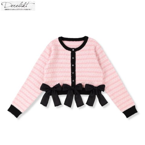 レディース【2L～4L】　ニットカーディガン（Derelikt×安藤うぃ）