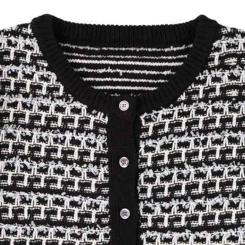 レディース【2L～4L】　ニットカーディガン（Derelikt×安藤うぃ）