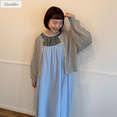 レディース　ニットカーディガン（Denifits×ごりちゃん）