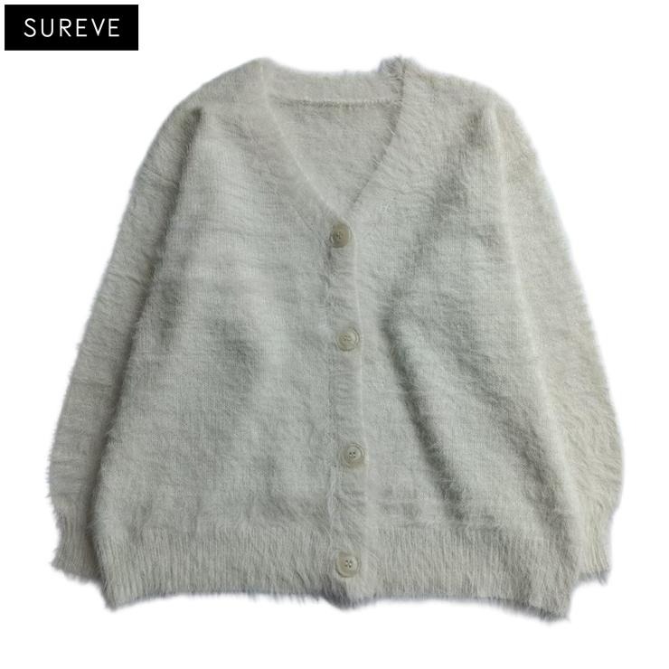 レディース【3L・4L】 ニットカーディガン（SUREVE） | アベイル