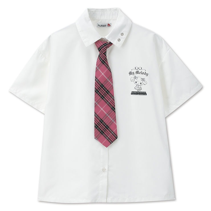 大放出セールAvail マイメロディ リボン付きブラウス サス付きスカート