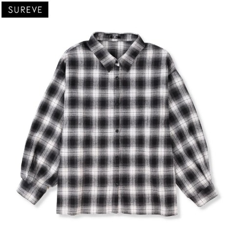 レディース　チェックシャツ（SUREVE）