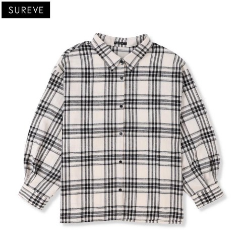 レディース　チェックシャツ（SUREVE）