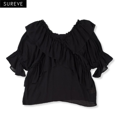 レディース　7分袖ブラウス（SUREVE）