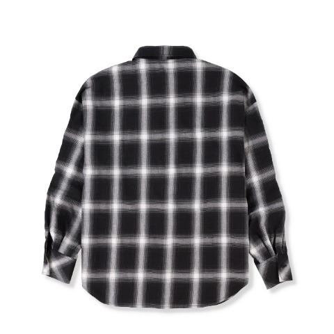 レディース　袖ロゴ使いチェック柄シャツ（TGC×egg×SUREVE）