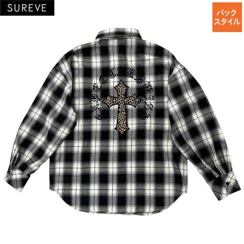 レディース　チェック柄シャツ（TGC×egg×SUREVE）