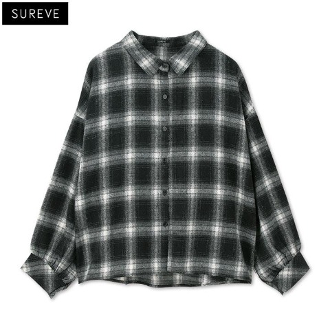 レディース　チェックシャツ（SUREVE）