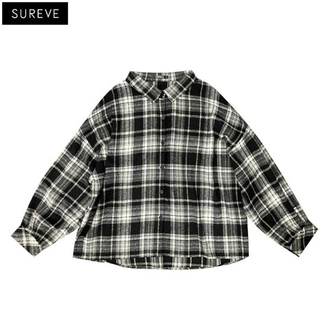 レディース　チェックシャツ（SUREVE）