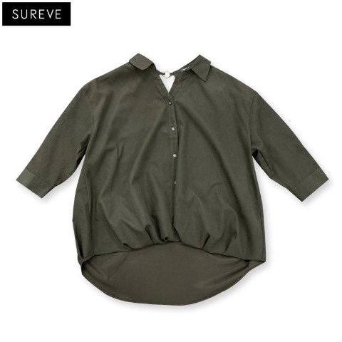 レディース　バックリングシャツ（SUREVE）