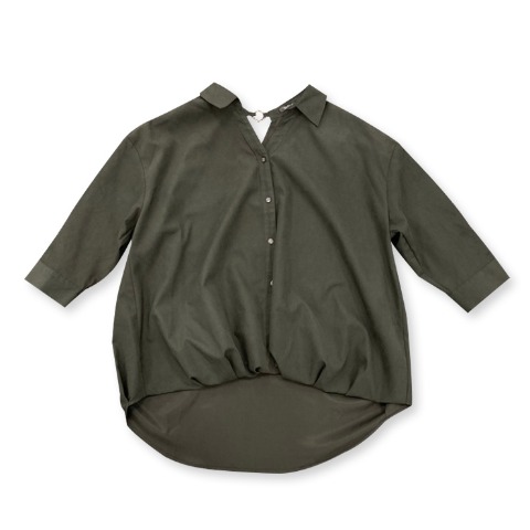 レディース【低身長】　バックリングシャツ（SUREVE）