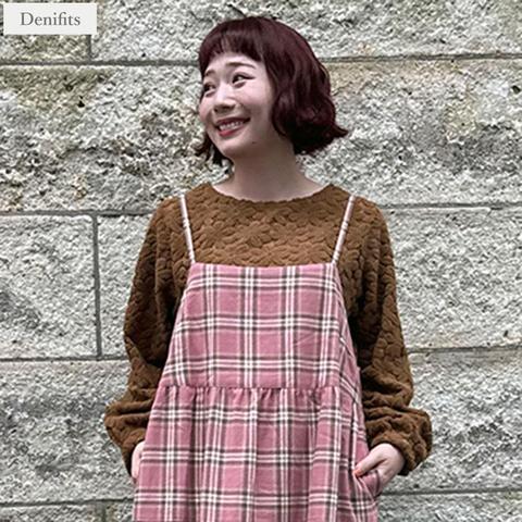 レディース　レースプルオーバー（ごりちゃん×Denifits）