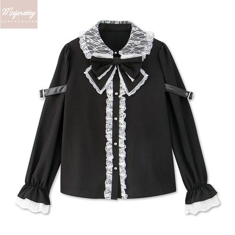 レディース　袖ベルトブラウス（えすちゃん×majoretty）