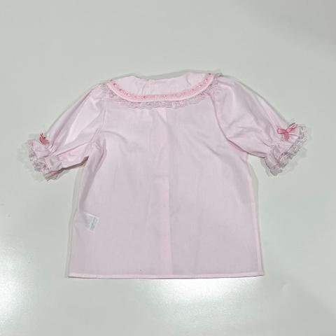 レディース　5分袖ブラウス（まゆろん×majoretty）