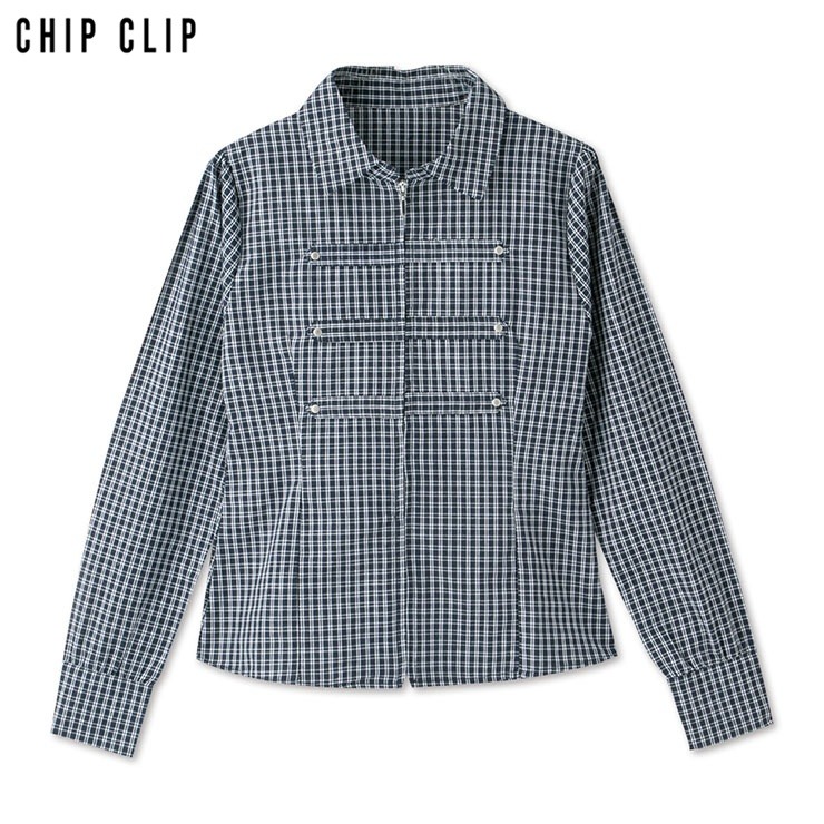 レディース【3L・4L】 チェック柄シャツ（KsG×CHIP CLIP） | アベイル