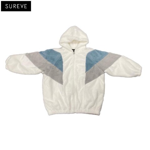 レディース　配色ブルゾン（SUREVE）