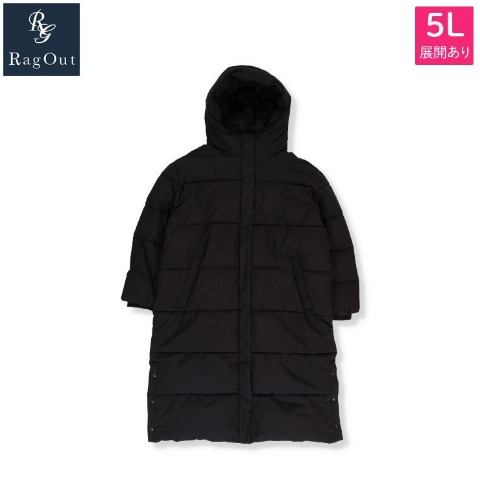 レディース【3L～5L】　ロングコート（RagOut）