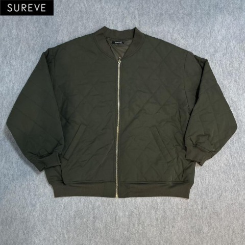レディース　キルトMA-1ジャケット（SUREVE）