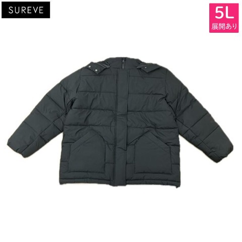 レディース【3L～5L】　中綿ジャケット（SUREVE）