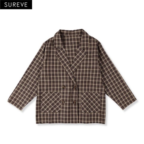 レディース　チェックジャケット（SUREVE）