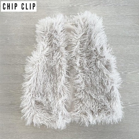 レディース　ベスト（CHIP CLIP×はる）