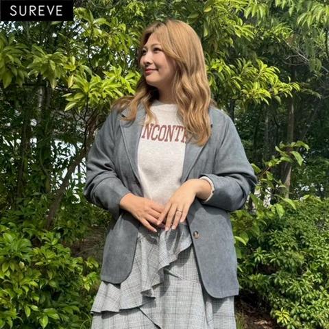 レディース　テーラードジャケット（えんどぅー×SUREVE）