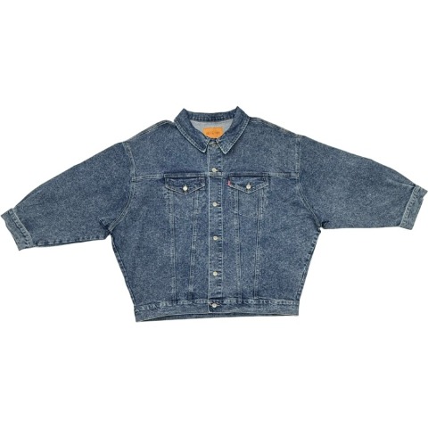 レディース　ケミカルデニムジャケット（SUREVE）