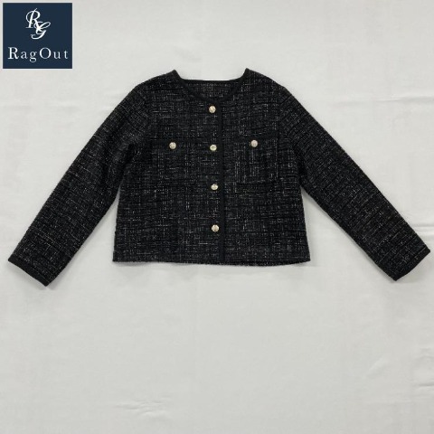 レディース　ノーカラージャケット（RagOut）