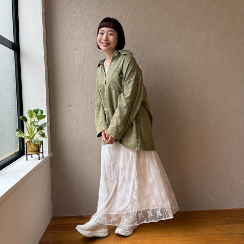 レディース　デニムジャケット（Denifits×ごりちゃん）