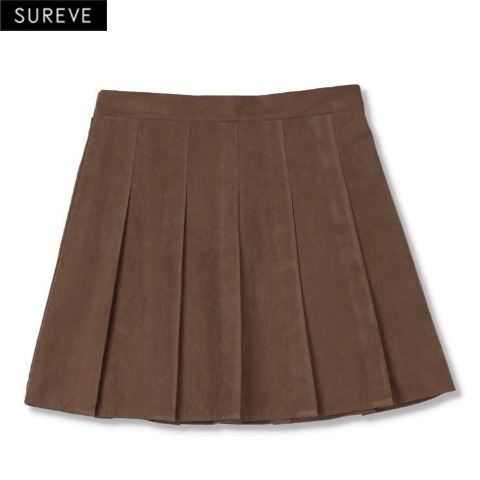 レディース　プリーツミニスカート（SUREVE）