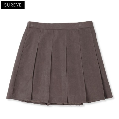 レディース　プリーツミニスカート（SUREVE）
