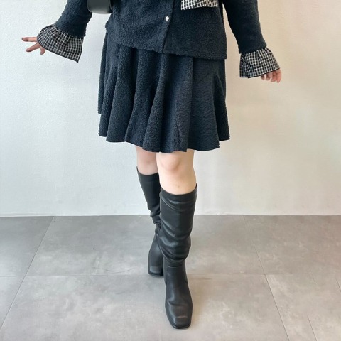 レディース　ボアミニスカート（Derelikt）